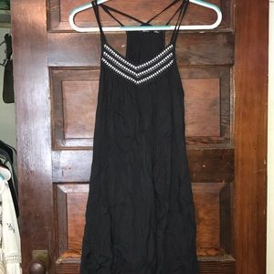 Black flowy dress